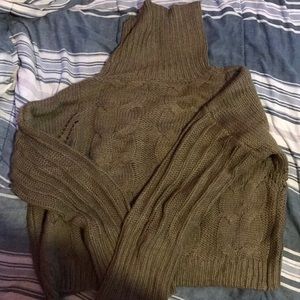 Moon and Madison Turtle Neck Halter Sweater